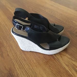 3 for $30-American Eagle Black Sling Backs